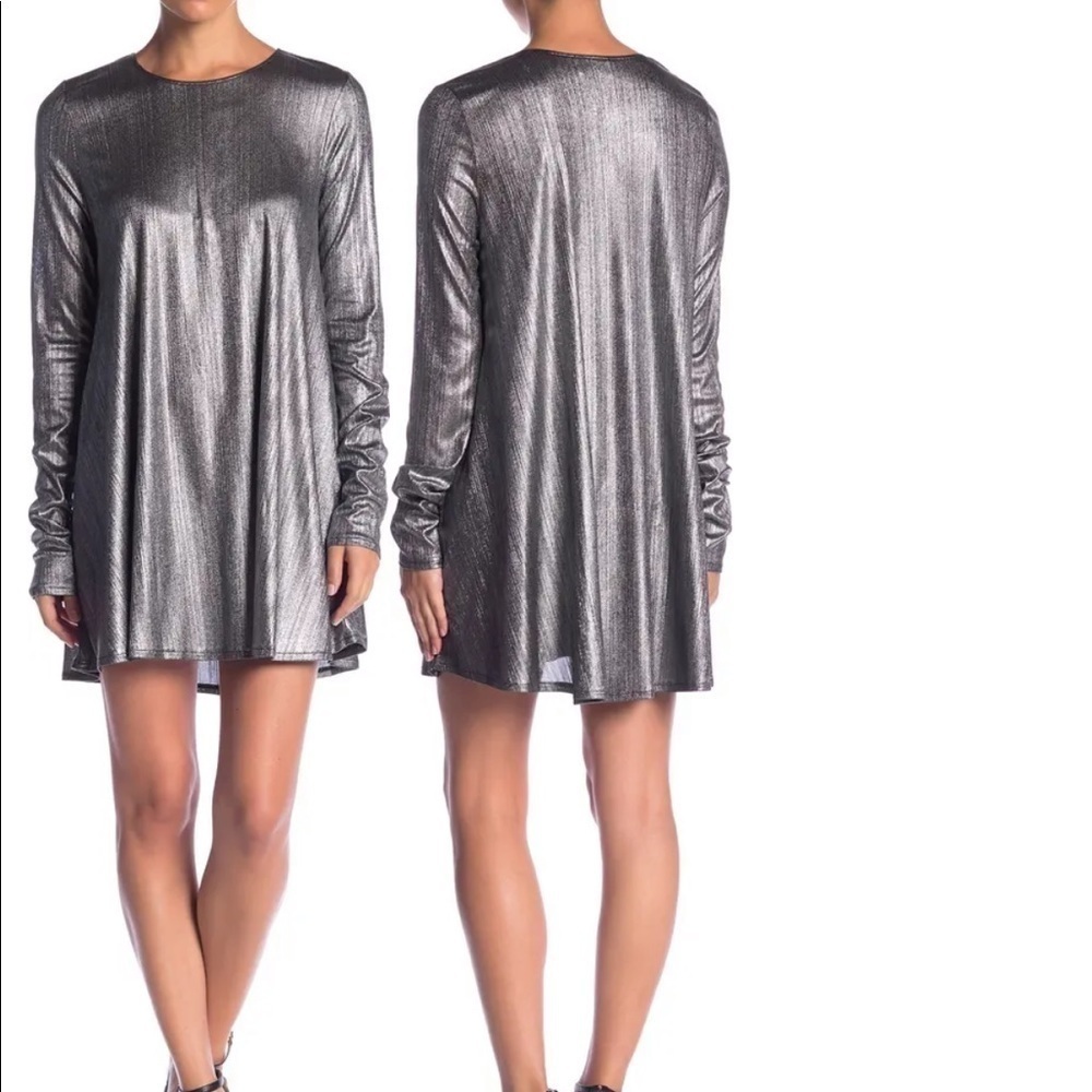 Show me Your Mumu Tyler Long Sleeve Tunic Dress